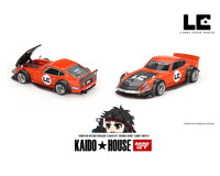 Kaido House x Mini GT - Nissan Fairlady Z Kaido GT “Orange Bang” Larry Chen V1 *Sealed, Possibility of a Chase* - Top CollectiblesDiecastMini GT