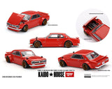 Kaido House x Mini GT - Nissan Skyline 2000GT - R (KPGC10) Kaido Street V1 - Red *Sealed, Possibility of a Chase - Pre - Order* - Top CollectiblesDiecastMini GT