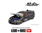 Kaido House x Mini GT - Nissan Skyline GT - R (R33) Active Carbon R *Sealed, Possibility of a Chase* - Top CollectiblesDiecastMini GT