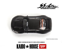 Kaido House x Mini GT - Nissan Skyline GT - R (R33) Active Carbon R *Sealed, Possibility of a Chase* - Top CollectiblesDiecastMini GT