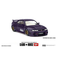 Kaido House x Mini GT - Nissan Skyline GT - R (R33) Active Carbon R V2 – Purple Carbon *Sealed, Possibility of a Chase - Pre - Order* - Top CollectiblesDiecastMini GT