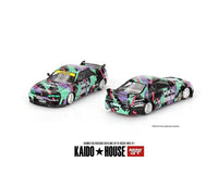 Kaido House x Mini GT - Nissan Skyline GT - R (R33) HKS V1 – Black Green *Sealed, Possibility of a Chase* - Top CollectiblesDiecastMini GT