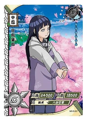 Kayou - Hinata Hyuga - NR - R - 037 - Foil - Naruto Series - Top CollectiblesCollectible CardsKayou
