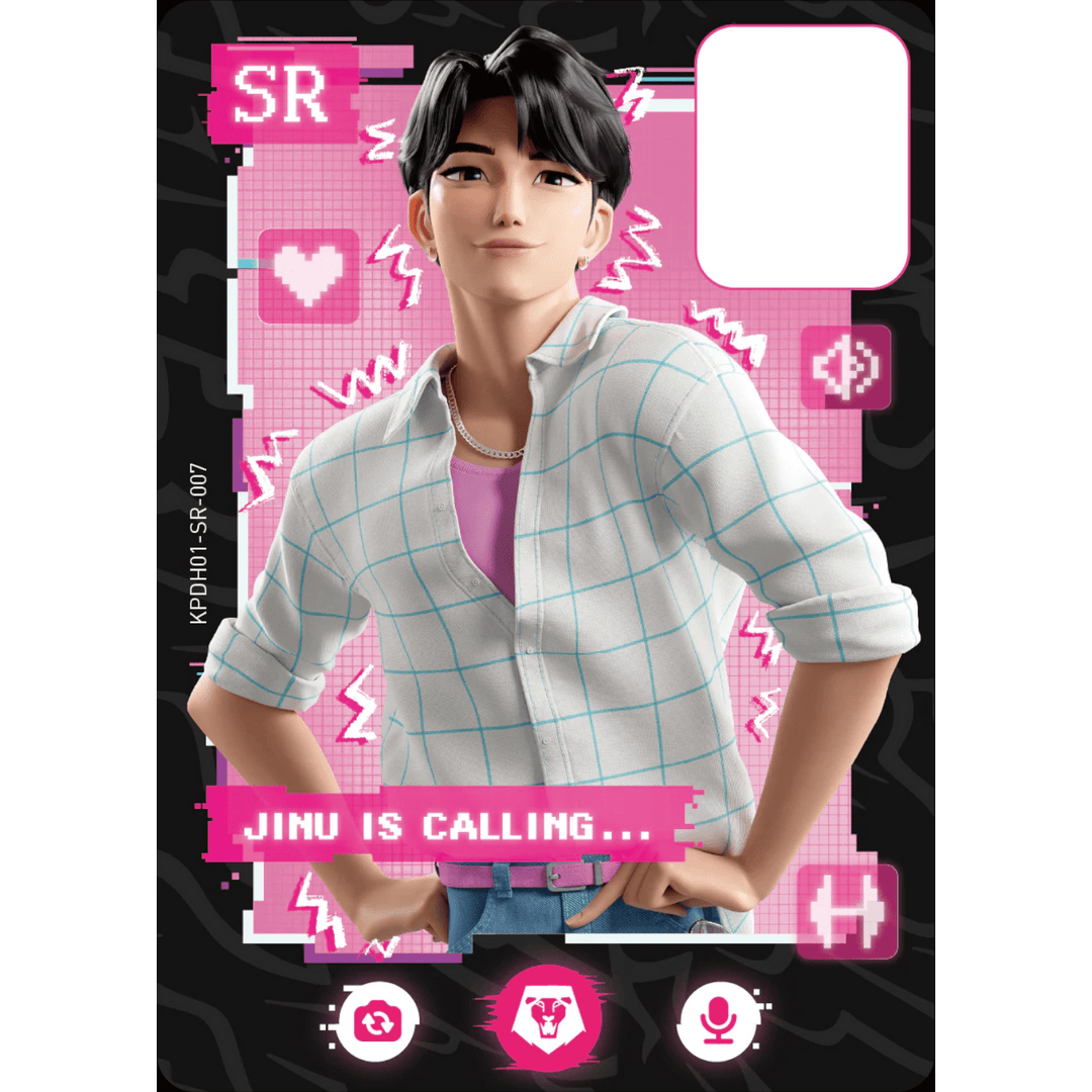 Kayou - Jinu - KPDH01-SR-007 - KPop Demon Hunters Classic/Energy Edition Series - Top CollectiblesCollectible CardsKayou