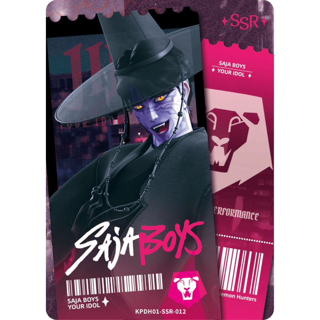 Kayou - Jinu - KPDH01-SSR-012 - KPop Demon Hunters Energy Edition Series - Top CollectiblesCollectible CardsKayou