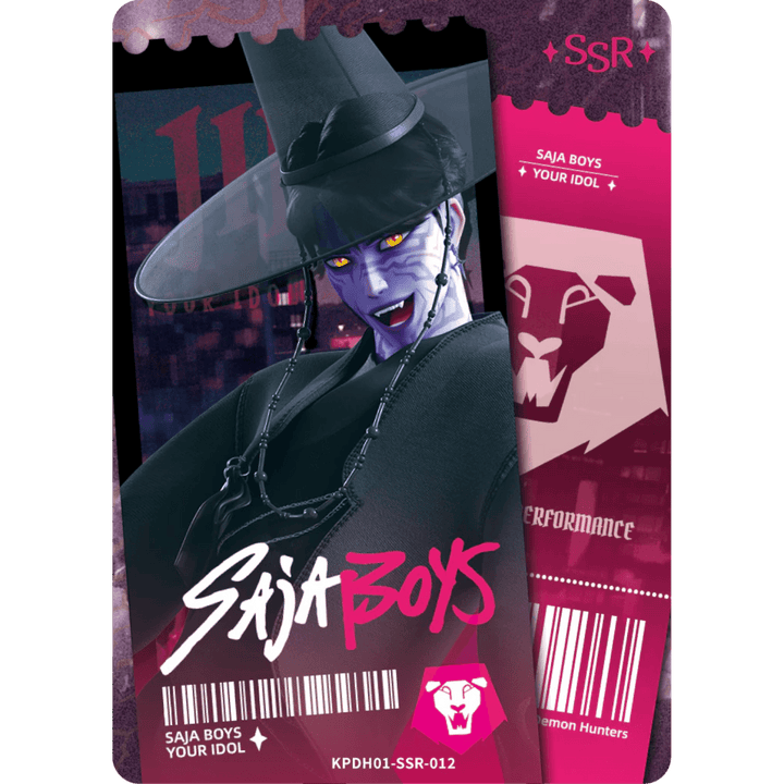 Kayou - Jinu - KPDH01-SSR-012 - KPop Demon Hunters Energy Edition Series - Top CollectiblesCollectible CardsKayou