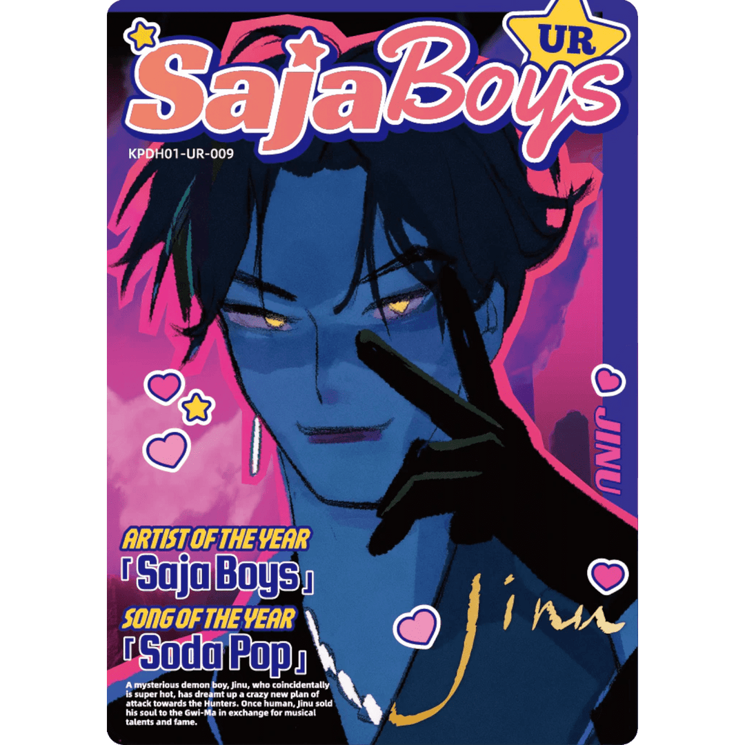 Kayou - Jinu - KPDH01-UR-009 - KPop Demon Hunters Classic/Energy Edition Series - Top CollectiblesCollectible CardsKayou