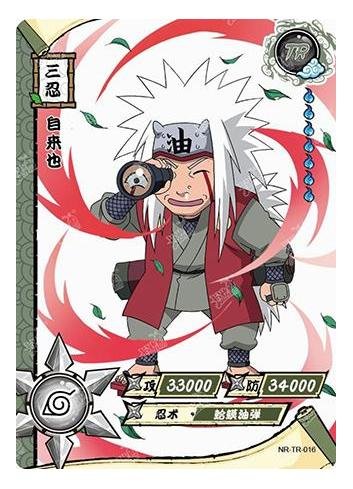 Kayou - Jiraiya - NR - TR - 016 - Transparent - Naruto Series - Top CollectiblesCollectible CardsKayou