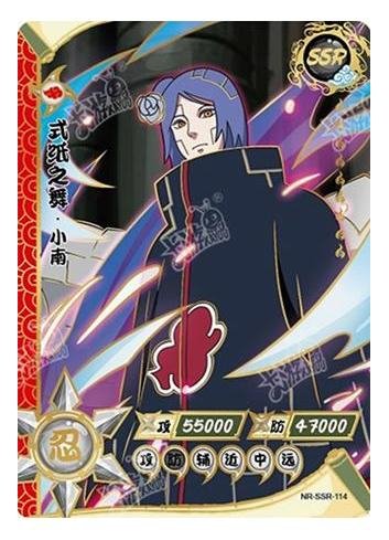 Kayou - Konan - NR - SSR - 114 - Foil - Naruto Series - Top CollectiblesCollectible CardsKayou