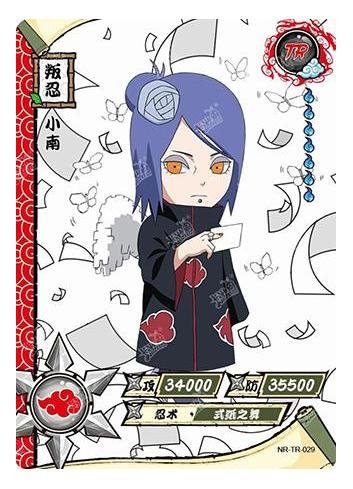 Kayou - Konan - NR - TR - 029 - Transparent - Naruto Series - Top CollectiblesCollectible CardsKayou