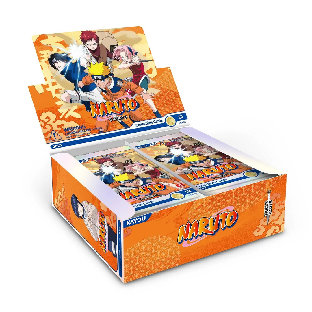 Kayou - Naruto Smriti Earth Scroll Collectible Trading Card Series 1 - Booster Box (20 Packs) - English Version - Top CollectiblesCollectible CardsKayou