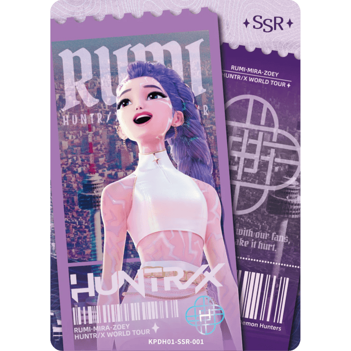Kayou - Rumi - KPDH01-SSR-001 - KPop Demon Hunters Classic/Energy Edition Series - Top CollectiblesCollectible CardsKayou