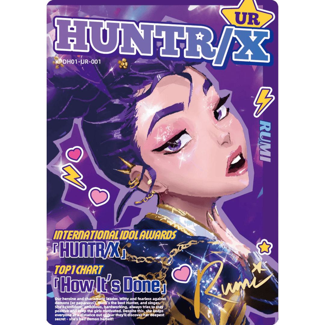 Kayou - Rumi - KPDH01-UR-001 - KPop Demon Hunters Classic/Energy Edition Series - Top CollectiblesCollectible CardsKayou