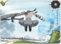 Kayou - The Oath of Pain - NRSA01 - R - 024L1 - Naruto Heaven Scroll Series - Top CollectiblesCollectible CardsKayou