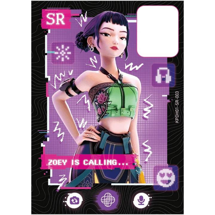 Kayou - Zoey - KPDH01-SR-003 - KPop Demon Hunters Classic/Energy Edition Series - Top CollectiblesCollectible CardsKayou