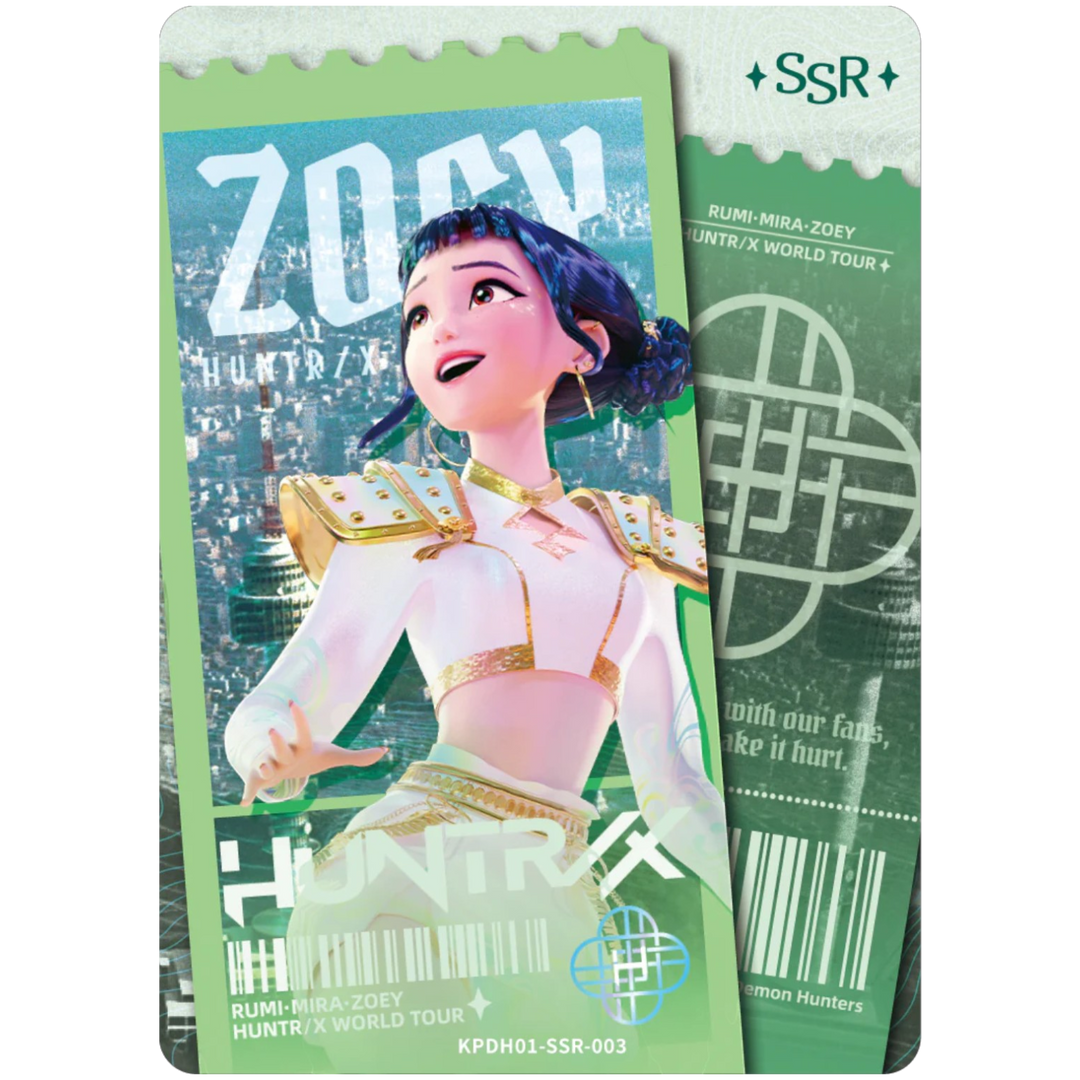 Kayou - Zoey - KPDH01-SSR-003 - KPop Demon Hunters Classic/Energy Edition Series - Top CollectiblesCollectible CardsKayou