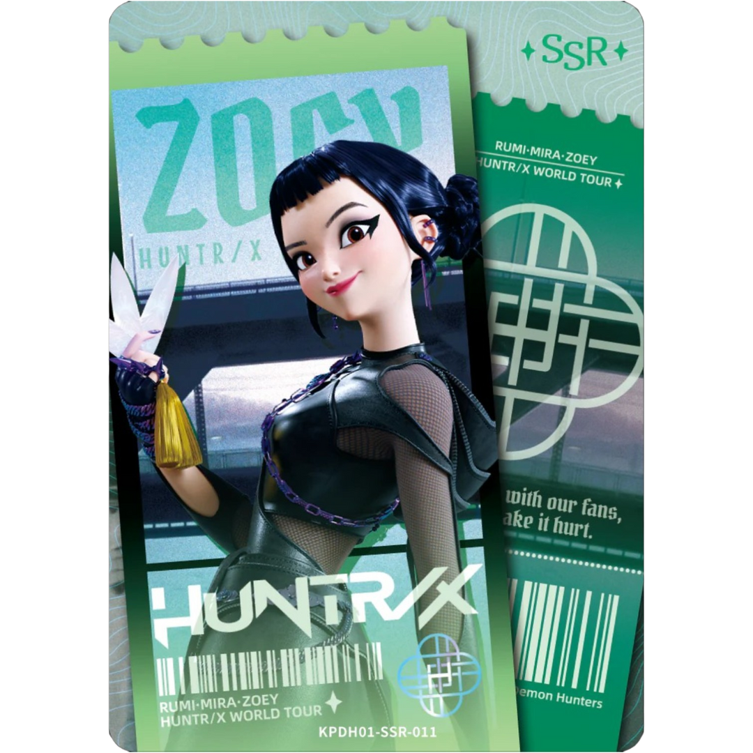 Kayou - Zoey - KPDH01-SSR-011 - KPop Demon Hunters Energy Edition Series - Top CollectiblesCollectible CardsKayou