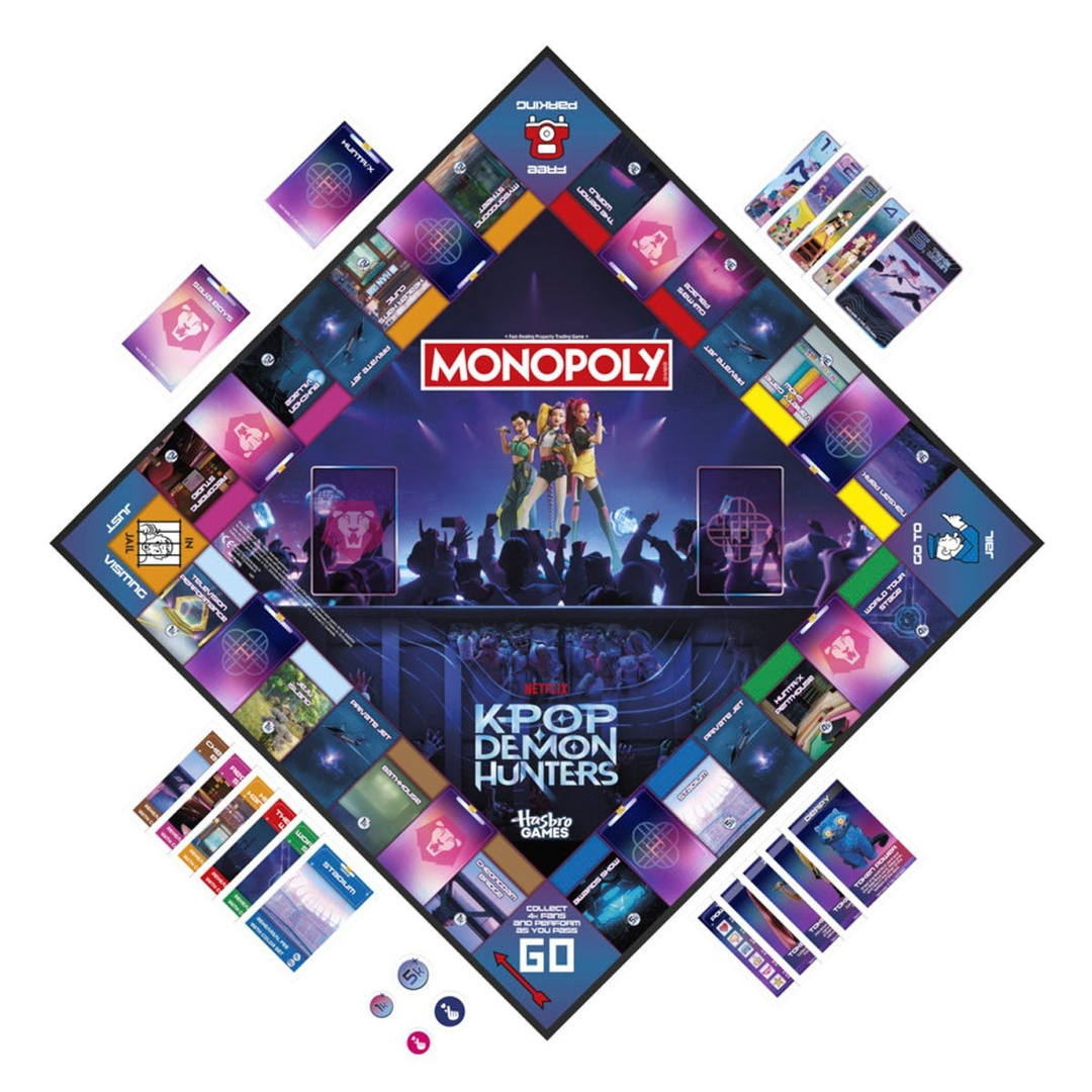 KPop Demon Hunters Monopoly Edition Board Game (EN) - Top CollectiblesBoard GameStudio H