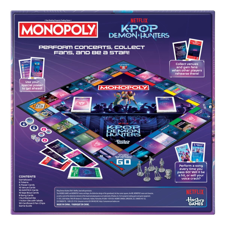 KPop Demon Hunters Monopoly Edition Board Game (EN) - Top CollectiblesBoard GameStudio H