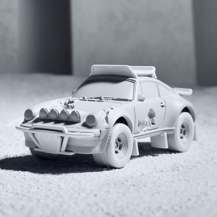 Hot Wheels x Daniel Arsham - Eroded Safari - 2023 *Mattel Creations Exclusive*