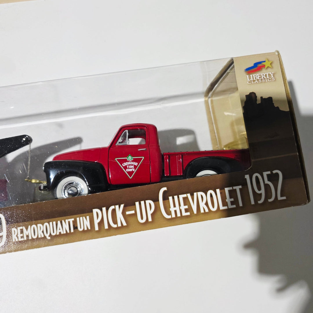 Liberty Classics - Canadian Tire 1929 Ford Model A Tow Truck &amp; 1952 Chevy Pick - Up - 2007 *1/24 Scale* - Top CollectiblesDiecastLiberty Classics