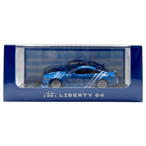 Liberty64 - Ford Mustang Widebody - Adidas - Top CollectiblesDiecastLiberty64