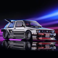 Liberty64 - Volkswagen Golf MK2 K.S Widebody - Chrome Silver - Top CollectiblesDiecastLiberty64