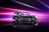 Liberty64 - Volkswagen Golf MK2 K.S Widebody - Chrome Silver - Top CollectiblesDiecastLiberty64