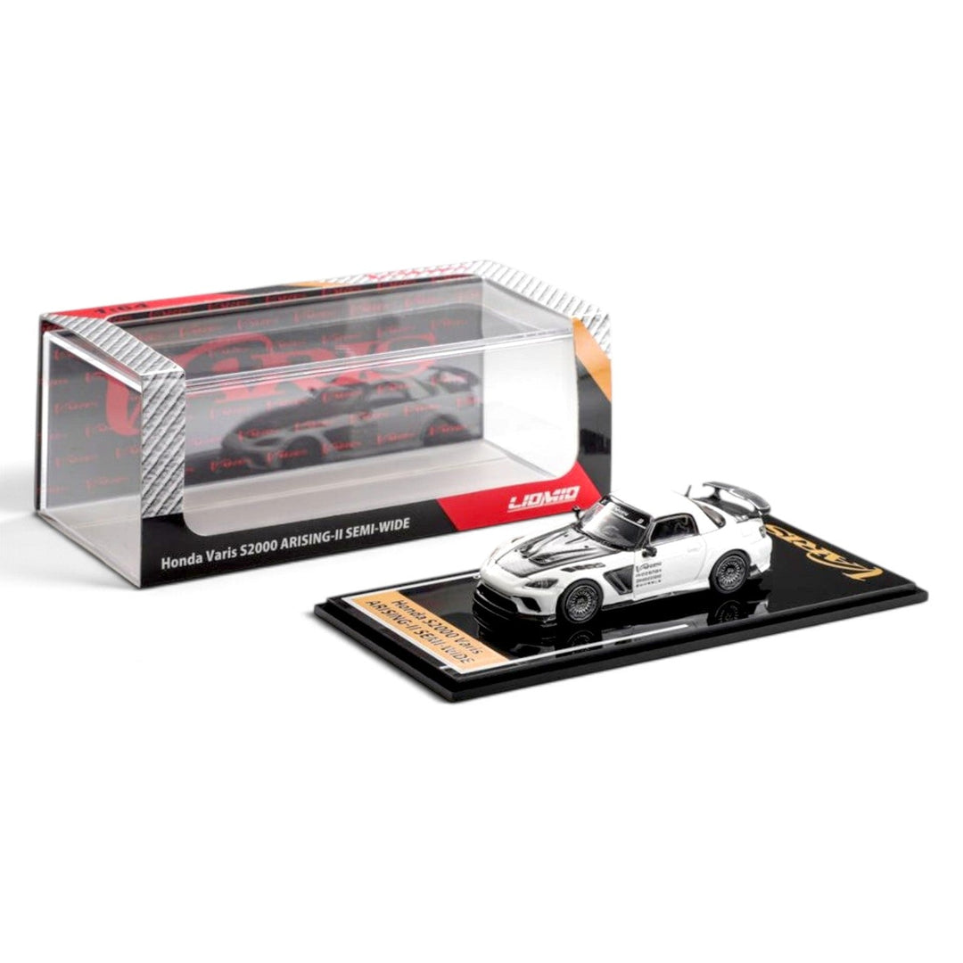 Liomio - Honda S2000 Varis ARISING-II SEMI-WIDE - White - Top CollectiblesDiecastLiomio