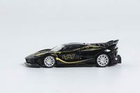 Stance Hunters x Little Toys - Ferrari FXX-K Evo w/ Removable Engine Cover - Black