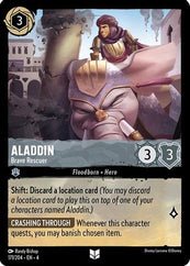 Lorcana - Aladdin (Brave Rescuer) - 171/204 - Uncommon - Ursula&
