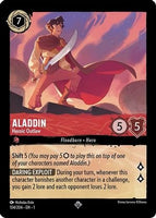 Lorcana - Aladdin (Heroic Outlaw) - 104/204 - Super Rare - The First Chapter - Top CollectiblesCollectible CardsLorcana