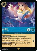 Lorcana - Alice (Growing Girl) - 137/204 - Legendary - Rise of the Floodborn - Top CollectiblesCollectible CardsLorcana