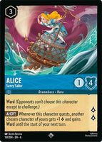 Lorcana - Alice (Savvy Sailor) - 161/204 - Super Rare - Azurite Sea - Top CollectiblesCollectible CardsLorcana