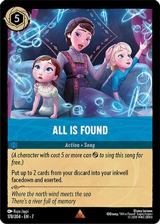 Lorcana - All Is Found - 178/204 - Rare - Archazia's Island Top Collectibles Lorcana - All Is Found - 178/204 - Rare - Archazia's Island Top Collectibles