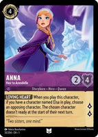 Lorcana - Anna (Heir to Arendelle) - 35/204 - Uncommon - The First Chapter - Top CollectiblesCollectible CardsLorcana