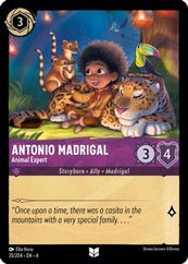 Lorcana - Antonio Madrigal (Animal Expert) - 35/204 - Uncommon - Ursula&