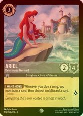 Lorcana - Ariel (Determined Mermaid) - 174/204 - Common (Foil) - Ursula's Return - Top CollectiblesCollectible CardsLorcana