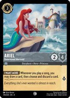 Lorcana - Ariel (Determined Mermaid) - 174/204 - Common - Ursula's Return - Top CollectiblesCollectible CardsLorcana