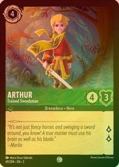 Lorcana - Arthur (Trained Swordsman) - 69/204 - Common (Foil) - Rise of the Floodborn - Top CollectiblesCollectible CardsLorcana