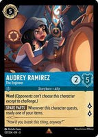 Lorcana - Audrey Ramirez (The Engineer) - 137/204 - Rare - Into the Inklands - Top CollectiblesCollectible CardsLorcana