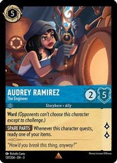 Lorcana - Audrey Ramirez (The Engineer) - 137/204 - Rare - Into the Inklands - Top CollectiblesCollectible CardsLorcana