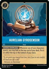 Lorcana - Aurelian Gyrosensor - 163/204 - Rare - Into the Inklands - Top CollectiblesCollectible CardsLorcana