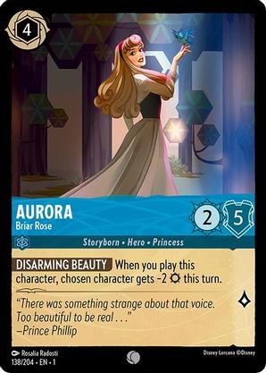 Lorcana - Aurora (Briar Rose) - 138/204 - Common - The First Chapter - Top CollectiblesCollectible CardsLorcana