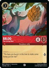 Lorcana - Baloo (Fun - Loving Bear) - 103/204 - Common (Foil) - Rise of the Floodborn - Top CollectiblesCollectible CardsLorcana