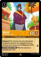 lorcana into the inklands rare cards Disney Lorcana Trading Card Game Into the Inklands Rare Baloo