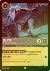 Lorcana - Beast (Forbidding Recluse) - 171/204 - Common (Foil) - Rise of the Floodborn - Top CollectiblesCollectible CardsLorcana