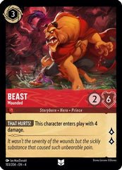 Lorcana - Beast (Wounded) - 103/204 - Uncommon - Ursula's Return - Top CollectiblesCollectible CardsLorcana