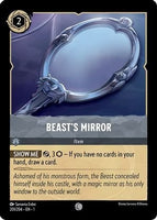 Lorcana - Beast's Mirror - 201/204 - Common - The First Chapter - Top CollectiblesCollectible CardsLorcana