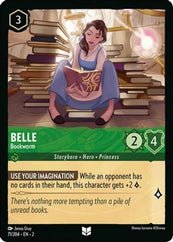 Lorcana - Belle (Bookworm) - 71/204 - Uncommon - Rise of the Floodborn - Top CollectiblesCollectible CardsLorcana